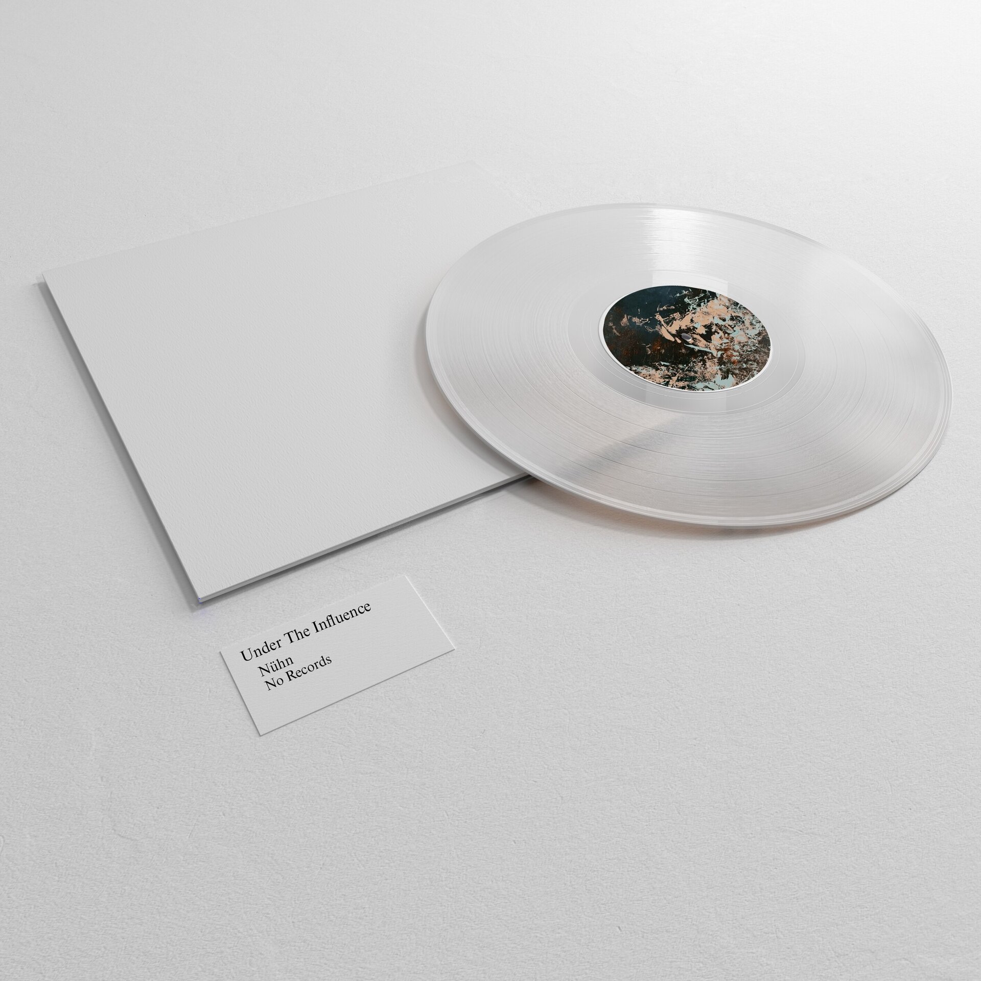 Vinyl Transparent Under The Influence by Nühn - 2